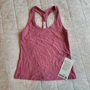NWT Lululemon Womens Cool Racerback Tank Top Nulu Size 6 Pink Magenta